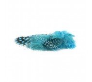 Декоративные перья, голубые, 3 шт